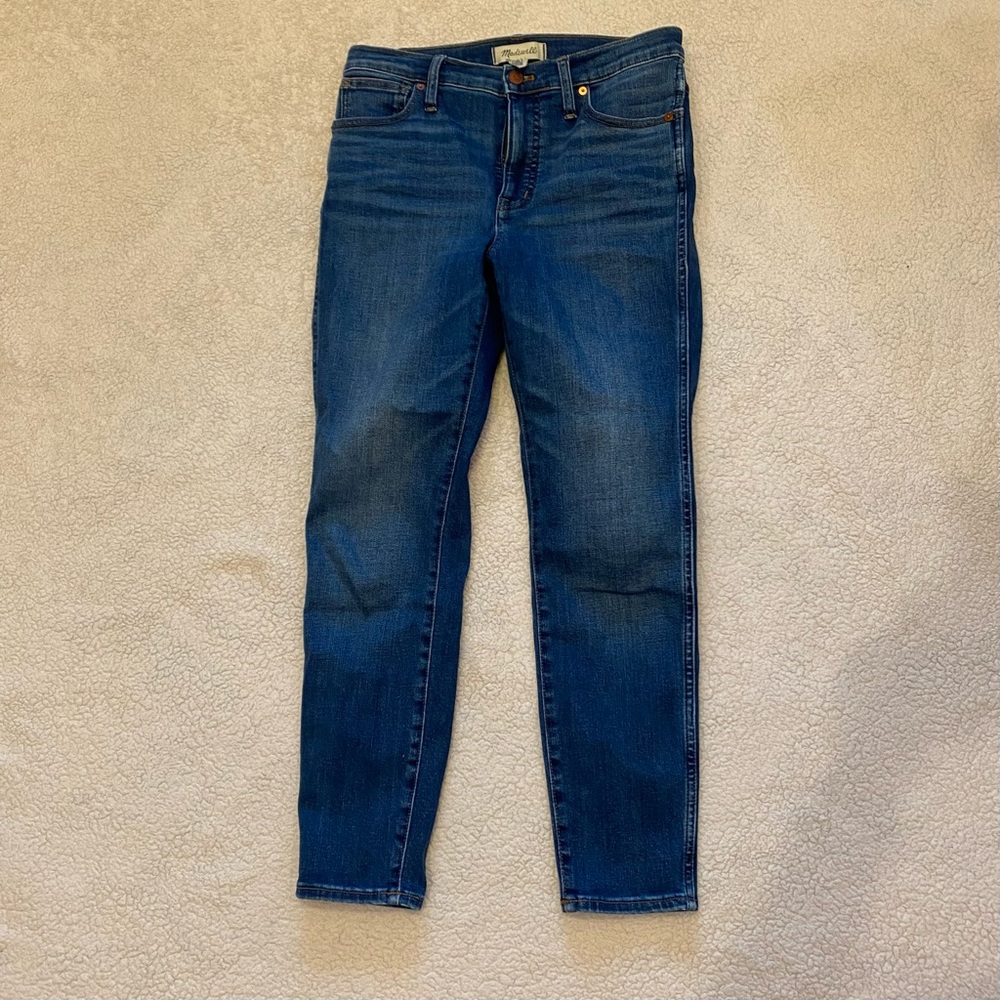 Madewell 10” high rise skinny jeans 27P